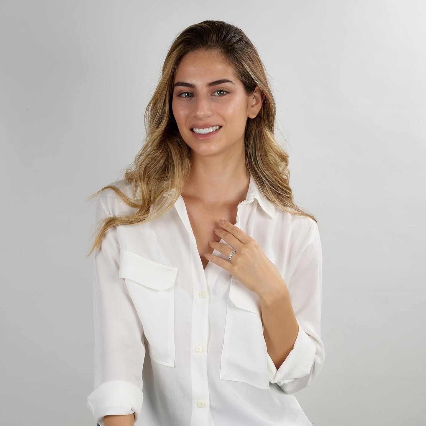  Sterling Silver Spinner Ring