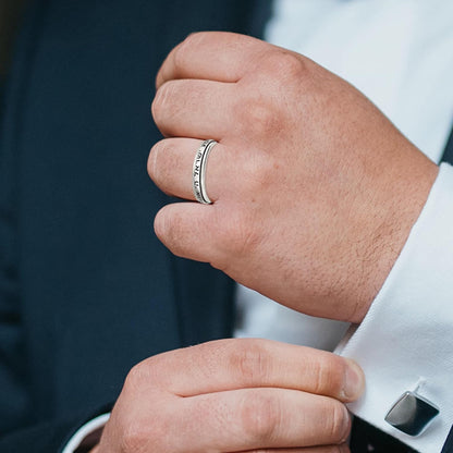  Sterling Silver Spinner Ring
